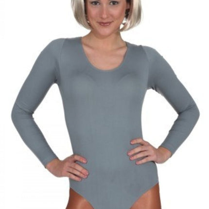 Bodysuit Grijs Dames van Orlob koop je bij Partywinkel