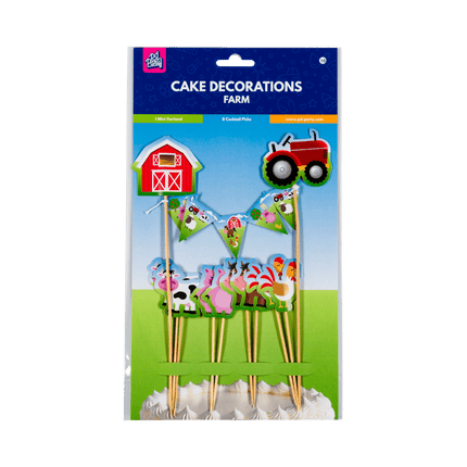 Boerderij Taarttopper 30cm van Paper Dreams koop je bij Partywinkel