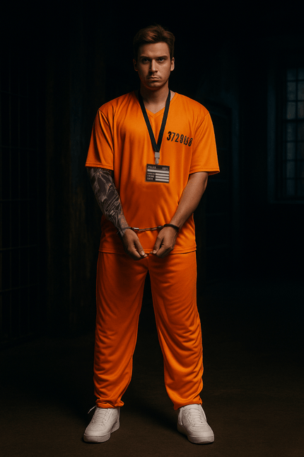 Boevenpak Oranje 5 delig van PartyXclusive koop je bij Partywinkel