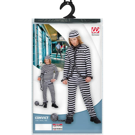 Boevenpak Wit Zwart Kind van Widmann koop je bij Partywinkel