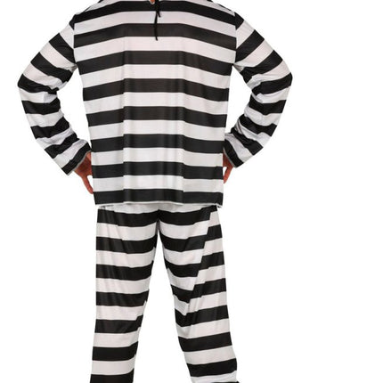 Boevenpak Zwart Wit Heren van Fiestas Guirca koop je bij Partywinkel