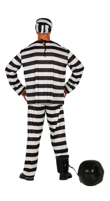 Boevenpak Zwart Wit Heren van Fiestas Guirca koop je bij Partywinkel