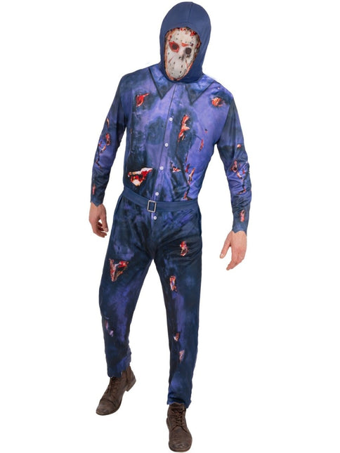 Boiler Suit Kostuum – Jason Voorhees van Smiffys koop je bij Partywinkel