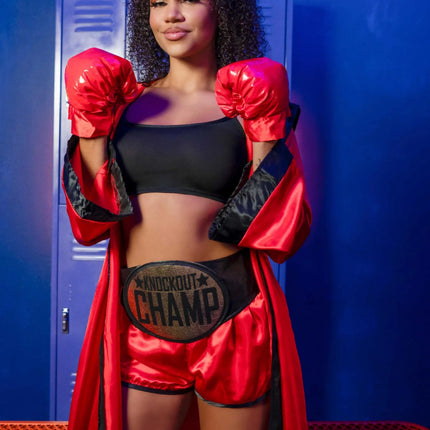 Bokser Kostuum Dames Leg Avenue van Leg Avenue koop je bij Partywinkel