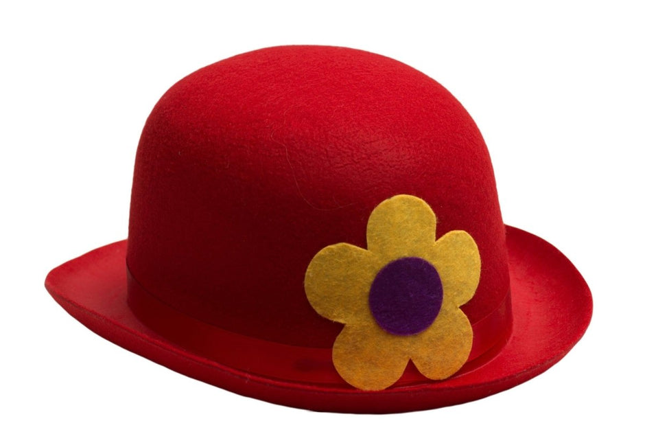 Bolhoed Clown Rood van Partychimp koop je bij Partywinkel