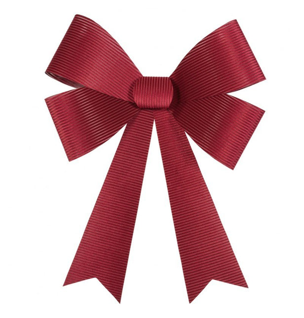 Bordeaux Rode Strik Velvet 86cm van CHAKS koop je bij Partywinkel