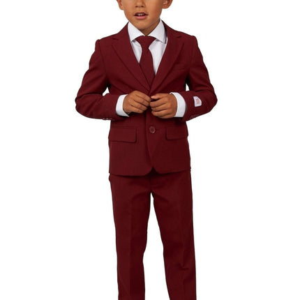 Bordeaux Rood Pak Jongen OppoSuits van OppoSuits koop je bij Partywinkel
