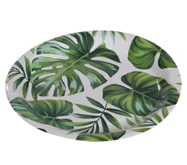 Borden Palmbladeren 23cm 6st van Fiestas Guirca koop je bij Partywinkel