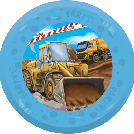 Bouw Borden Kunststof 21cm 4st van Procos koop je bij Partywinkel