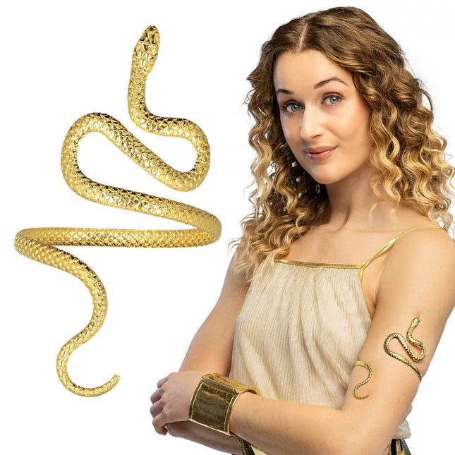 Bovenarmband Viper van Boland koop je bij Partywinkel
