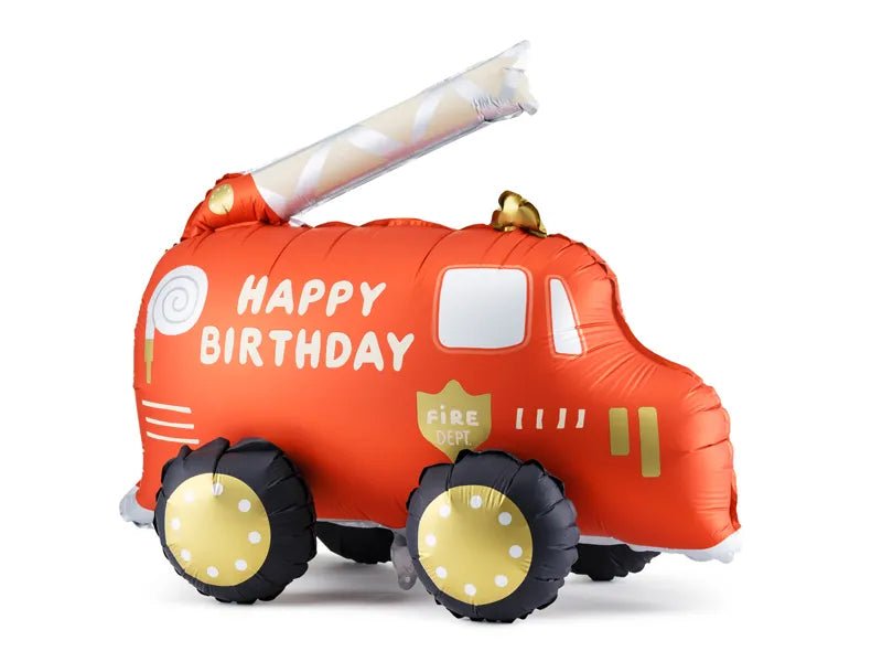 Brandweer Ballon 67cm van Partydeco koop je bij Partywinkel