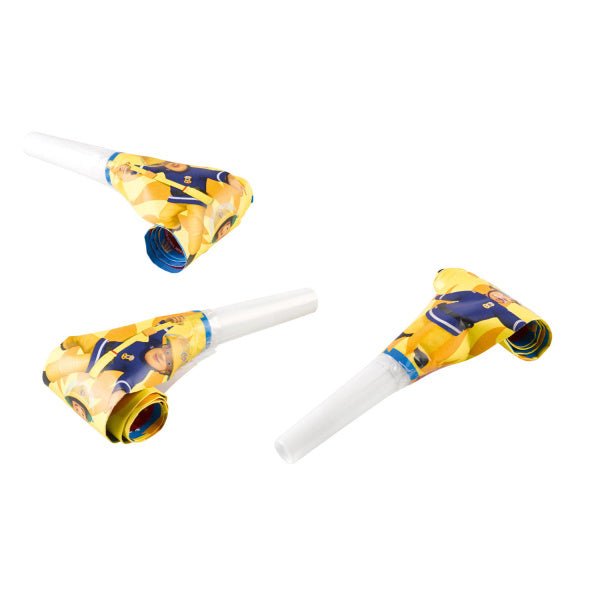 Brandweerman Sam Roltongen Versiering 8st van Riethmueller koop je bij Partywinkel