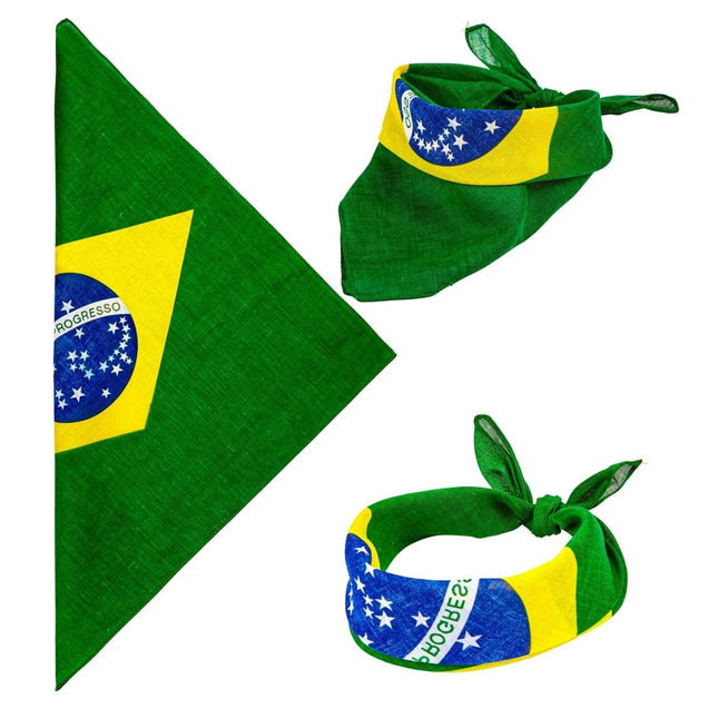 Brazilie Bandana van Widmann koop je bij Partywinkel