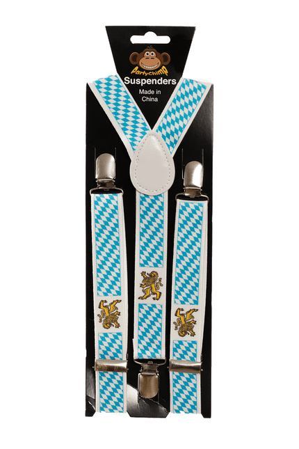 Oktoberfest Bretels 2,5cm van Partychimp koop je bij Partywinkel