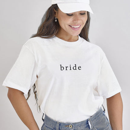 Bride Shirt Wit van Ginger Ray koop je bij Partywinkel