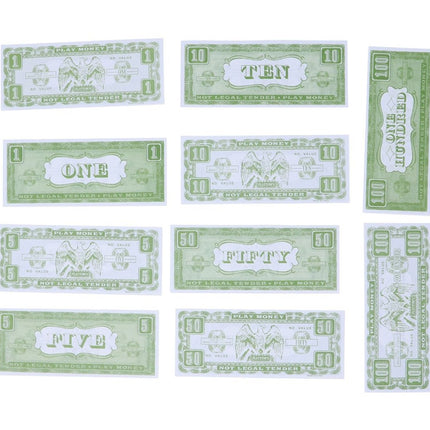 Briefgeld 75st van Fiestas Guirca koop je bij Partywinkel