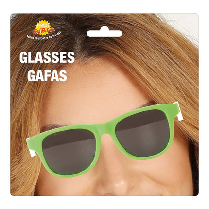 Bril Neon Groen van Fiestas Guirca koop je bij Partywinkel
