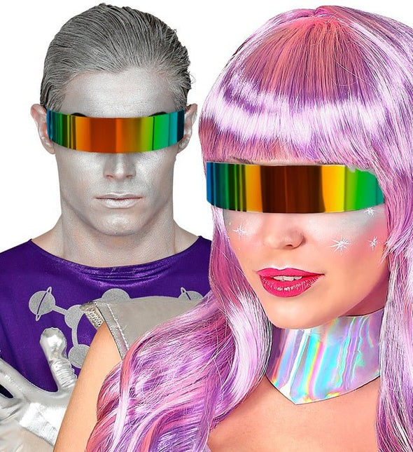 Bril Spiegelglas Regenboog van Widmann koop je bij Partywinkel