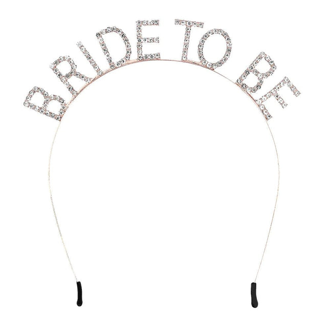 Bruiloft Haarband Bride To Be van Boland koop je bij Partywinkel