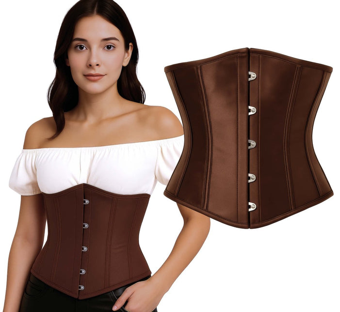 Bruine Corset Dames Piraat van Fiestas Guirca koop je bij Partywinkel