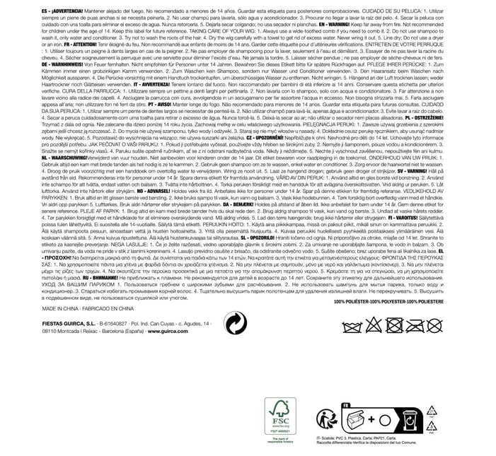 Bruine Pruik Manen van Fiestas Guirca koop je bij Partywinkel