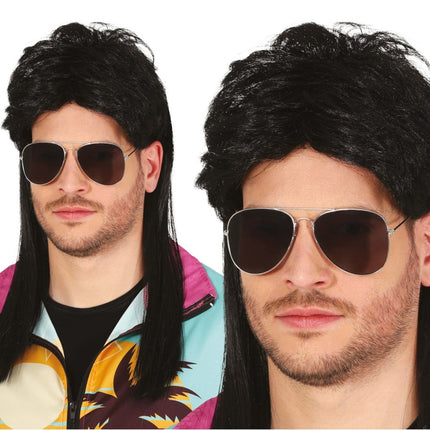 Bruine Pruik Manen van Fiestas Guirca koop je bij Partywinkel