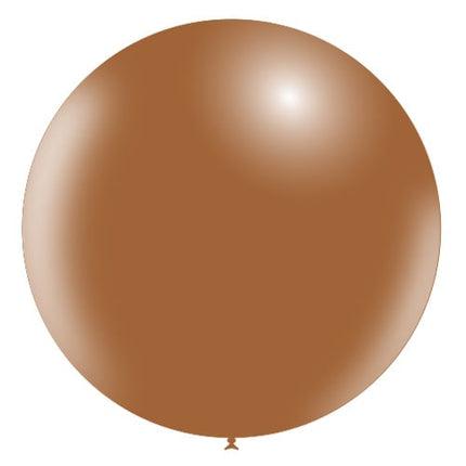 Bruine Reuze Ballon XL 91cm van Balloonia koop je bij Partywinkel