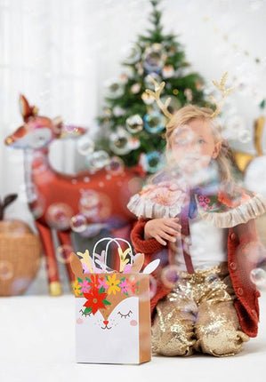 Cadeautasje Hert 30cm van Partydeco koop je bij Partywinkel