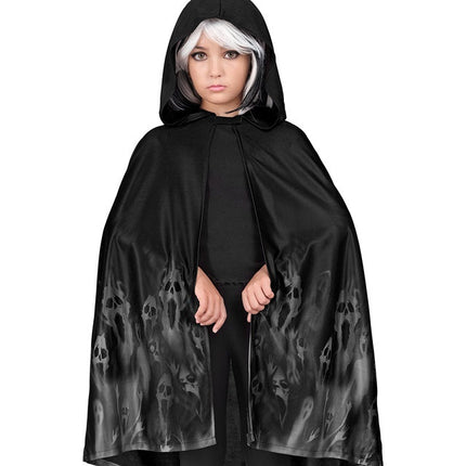 Cape Geest Zwart 75 cm van Widmann koop je bij Partywinkel