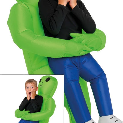 Carry Me Kostuum Alien Kind van Fiestas Guirca koop je bij Partywinkel