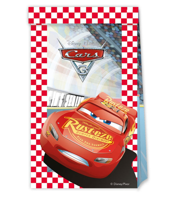 Cars 3 Uitdeelzakjes 4st van Procos koop je bij Partywinkel