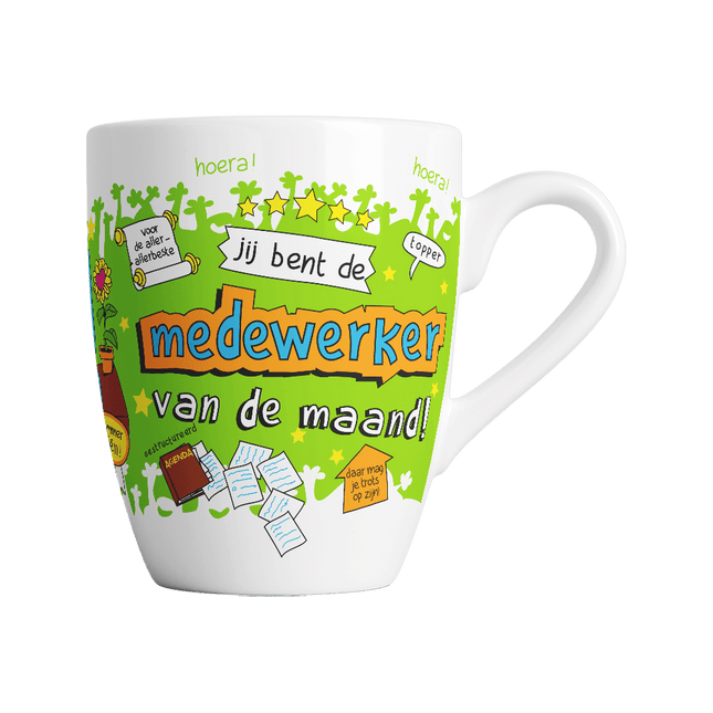 Cartoonmok - Medewerker van Paper Dreams koop je bij Partywinkel