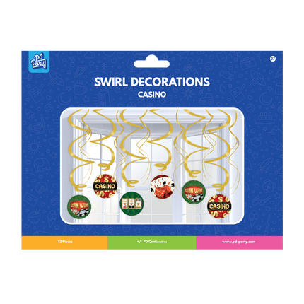 Casino Hangdecoratie 70cm van Paper Dreams koop je bij Partywinkel