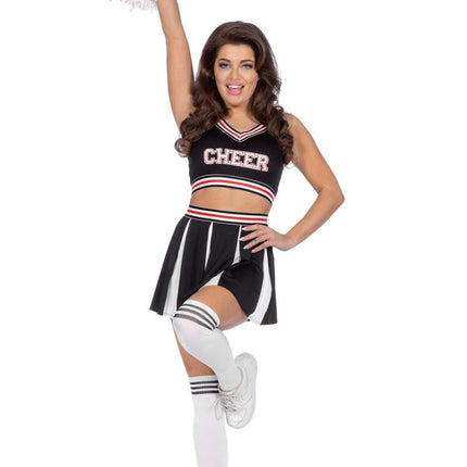 Cheerleader Pak Dames 2 delig van Wilbers & Wilbers koop je bij Partywinkel