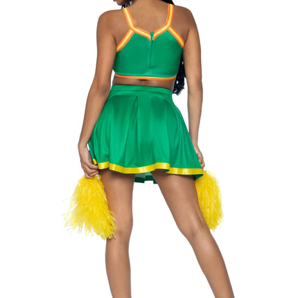 Cheerleader Pak Groen Dames Leg Avenue van Leg Avenue koop je bij Partywinkel