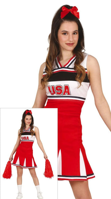 Cheerleader Pak Usa van Fiestas Guirca koop je bij Partywinkel