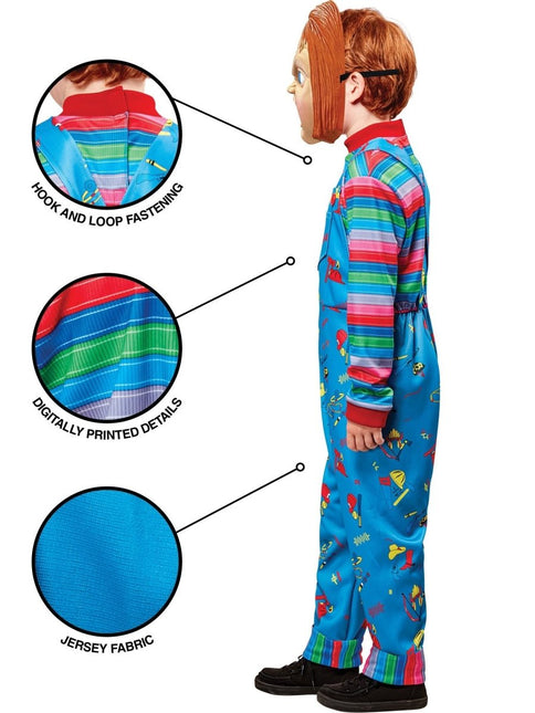 Chucky van Rubies koop je bij Partywinkel