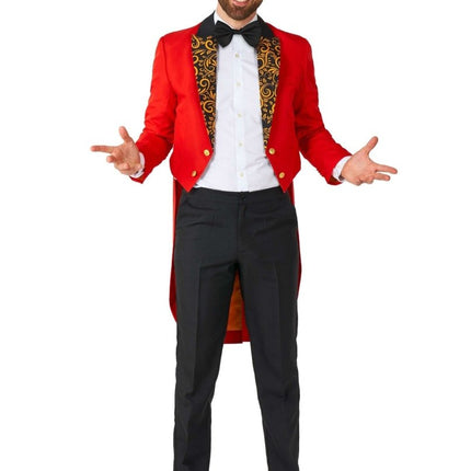 Circus Rood Rokkostuum Heren Suitmeister van Suitmeister koop je bij Partywinkel