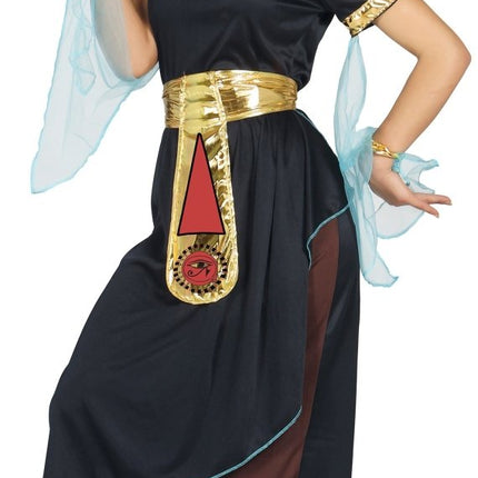 Cleopatra Kostuum Zwart Goud Dames van Fiestas Guirca koop je bij Partywinkel