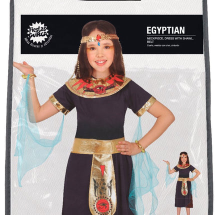 Cleopatra Kostuum Zwart Meisje van Fiestas Guirca koop je bij Partywinkel