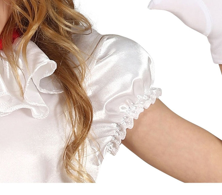 Clown Halloween Kostuum Meisje Wit van Fiestas Guirca koop je bij Partywinkel