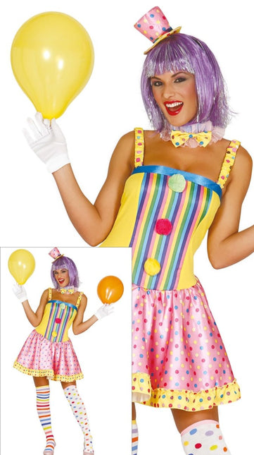 Clown Kostuum Dames van Fiestas Guirca koop je bij Partywinkel