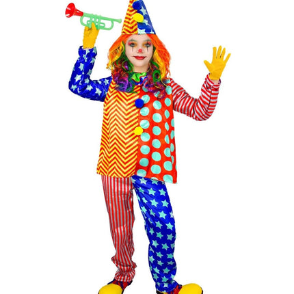 Clownspak Kind 3 delig van Widmann koop je bij Partywinkel