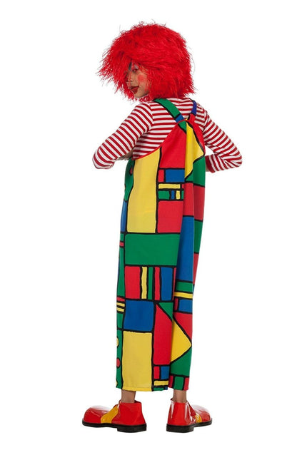 Clownspak Mondriaan Kind van Wilbers & Wilbers koop je bij Partywinkel