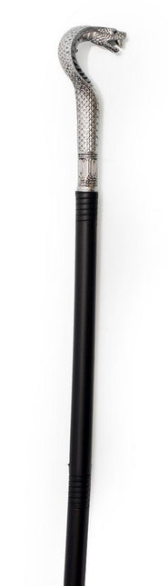 Cobra Scepter Zilver 85cm 3 delig van Partychimp koop je bij Partywinkel