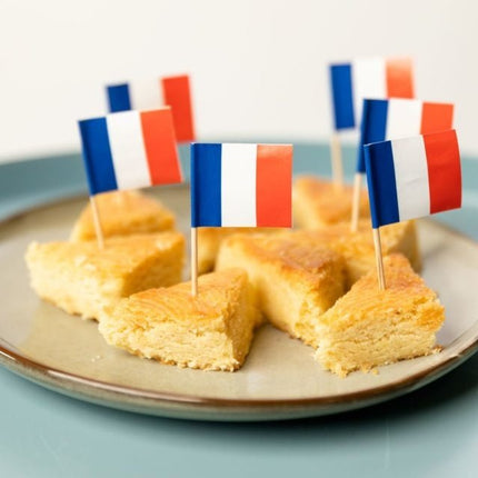 Cocktailprikkers Frankrijk 8cm 50st van WeFiesta koop je bij Partywinkel