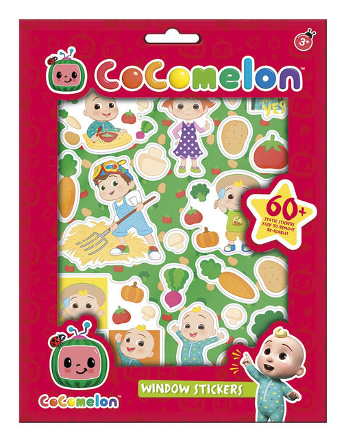Cocomelon Raamstickers van Bambolino koop je bij Partywinkel