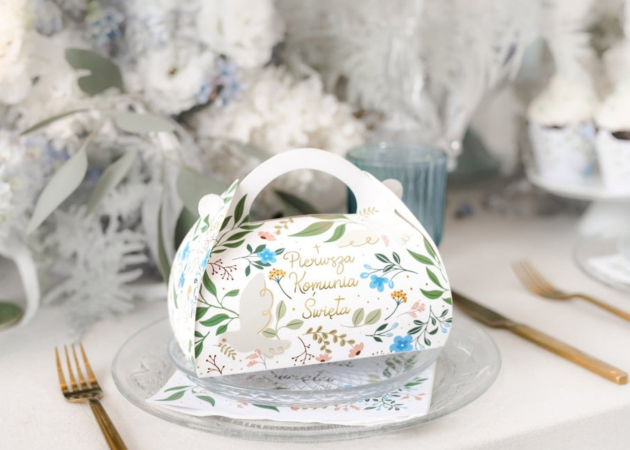 Communie Uitdeelbox 16cm 10st van Partydeco koop je bij Partywinkel