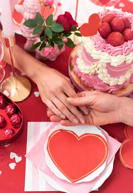 Hartjes Confetti Wit 15gr van Partydeco koop je bij Partywinkel