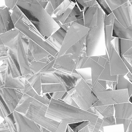 Confetti kanon 60 cm - Zilver folie van Paper Dreams koop je bij Partywinkel